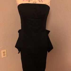 Vintage Betsey Johnson wiggle bow dress New with tags LBD- size 10 90s Night out